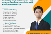 Download Sertifikat dan Fasilitas Workshop 7 Agustus 2023