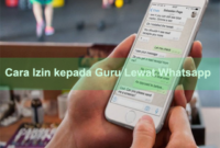 Cara Izin Sakit ke Guru lewat WhatsApp (WA) dengan Sopan dan Efektif