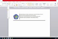 Cara Membuat Surat di Word