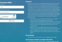 Cari NISN Berdasarkan Sekolah
