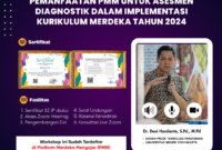 Pemanfaatan PMM Untuk Asesmen Diagnostik Dalam Implementasi Kurikulum Merdeka Tahun 2024