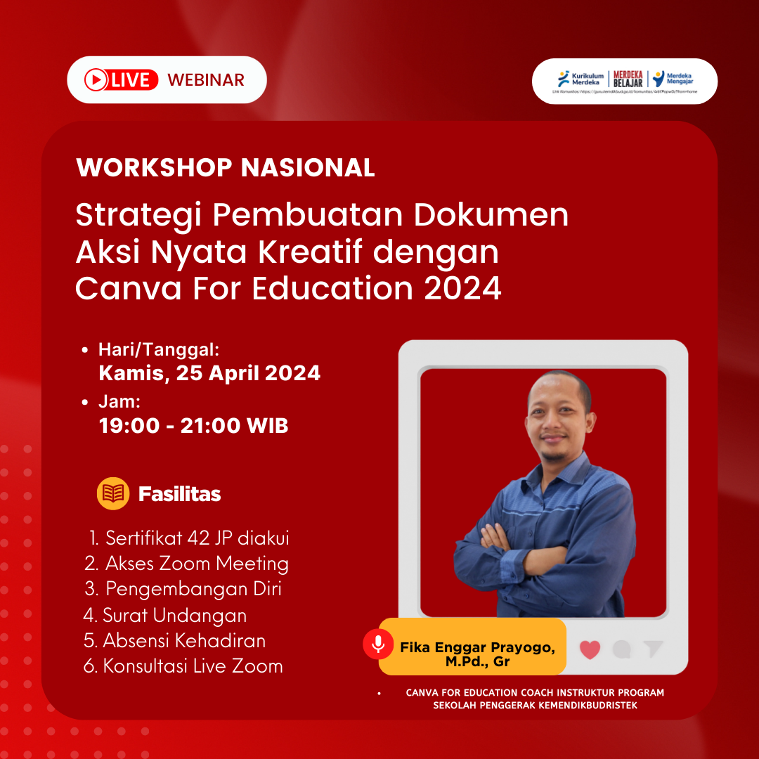 Strategi Pembuatan Dokumen Aksi Nyata Kreatif dengan Canva For Education 2024