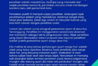 Objek Penelitian Menurut Para Ahli Objek Penelitian Menurut Para Ahli