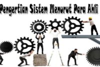 Sistem Menurut Para Ahli