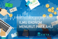 Ilmu Ekonomi Menurut Para Ahli