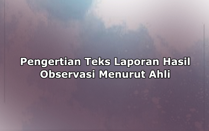 Pengertian Pengertian Observasi Menurut Para Ahli